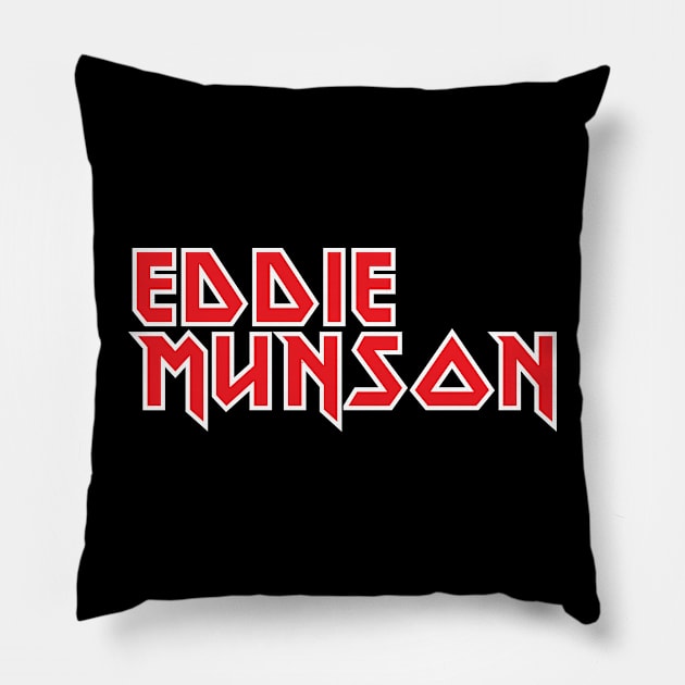 Eddie FN Munson Pillow by HeyBeardMon