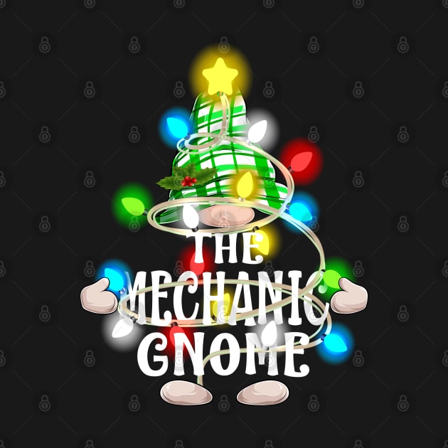 The Mechanic Gnome Christmas Matching Family Shirt by intelus