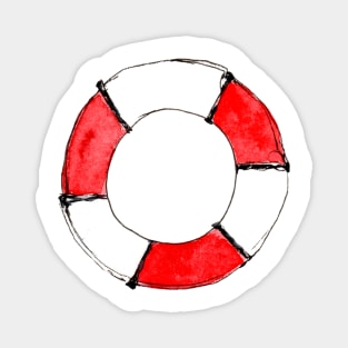 Lifebuoy - life saver Magnet