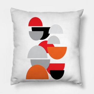 Modern Geometric (Semicircles) Pillow