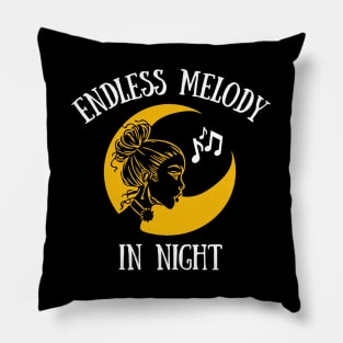 Endless Melody in Night 2 Pillow