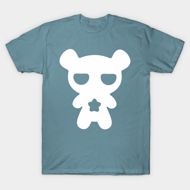 Disover Lazy White Bear - Teddy Bear - T-Shirt