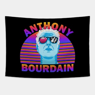 Retro Anthony Bourdain Tapestry