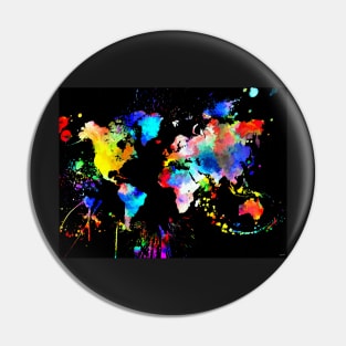 World Grunge Pin