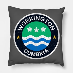 Workington - Cumbria Flag Pillow