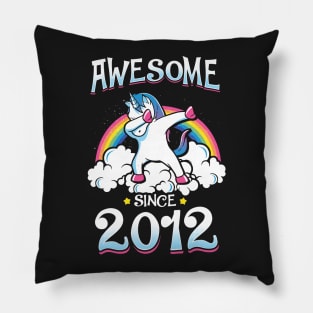 Awesome Since 2012 Pillow