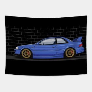 Impreza WRX STI Rally Tuning Car Tapestry