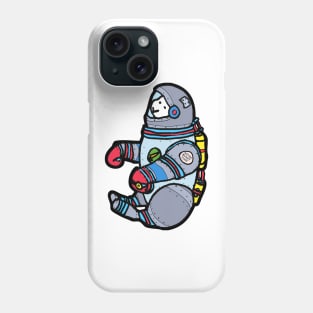 Astro Bunny the space astronaut rabbit Phone Case