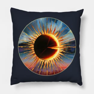 Eclipse 2024 Total Solar Eclipse Pillow