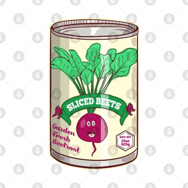 Tin of beetroot by mailboxdisco