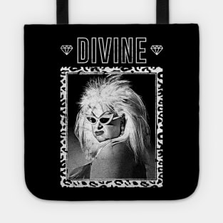 Divine \/\/\ 80s Retro Fan Artwork Tote