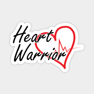 CHD Awareness - Heart Warrior Magnet