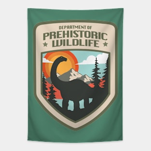 Department of Prehistoric Wildlife Tapestry