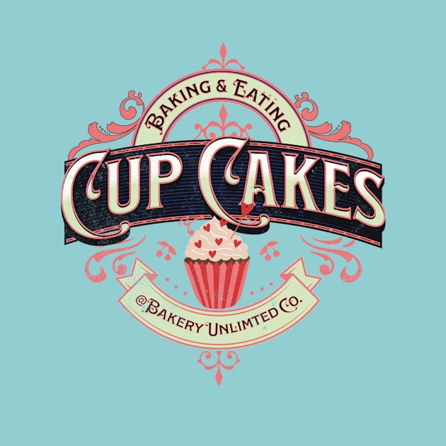 Cupcake lovers business owners Unisex T shirt by Savi L'amour