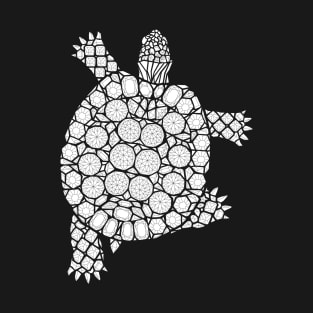 Gems Turtle Illustration, Nautical Animal Design T-Shirt