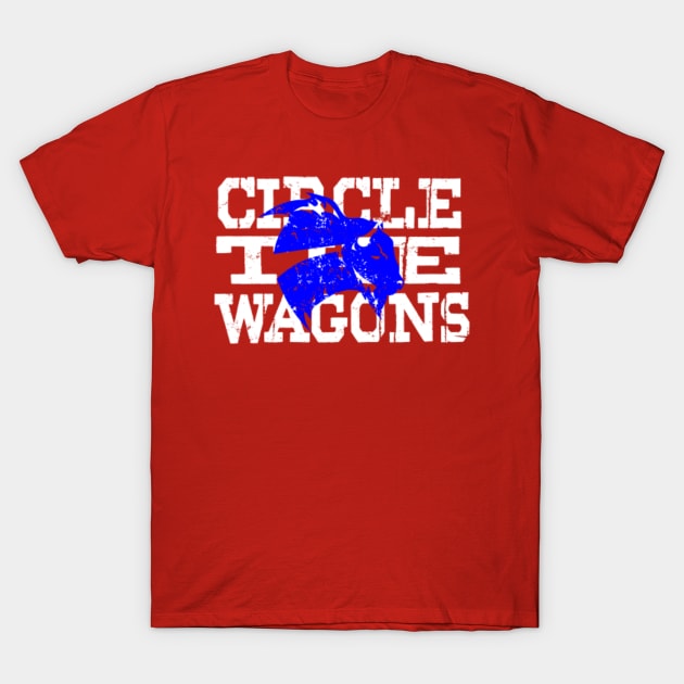 Ctwpod Circle The Wagons Blue Buffalo - Bills T-Shirt
