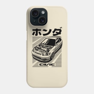 JDM honda civic eg Phone Case