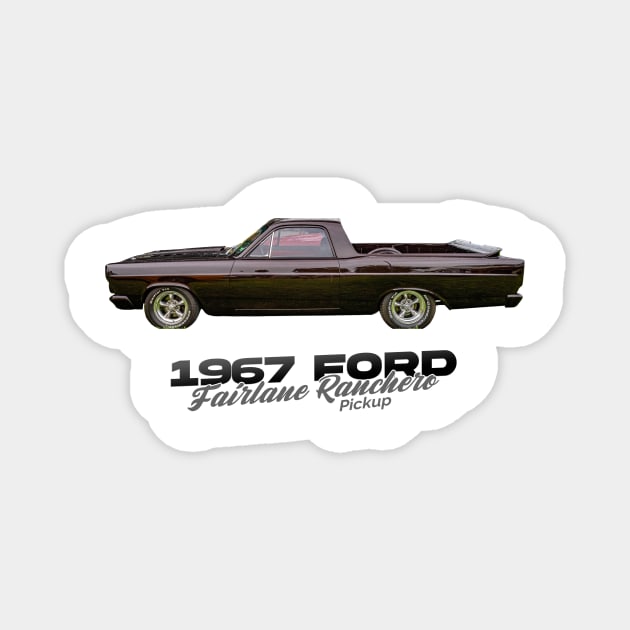 1967 Ford Fairlane Ranchero Pickup Magnet by Gestalt Imagery