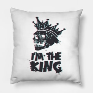 I'm The Skull King Pillow