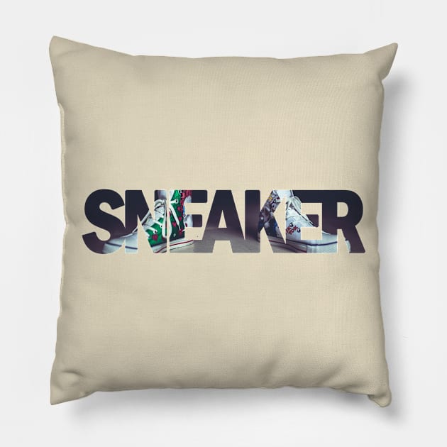 The Sneaker - Classic Footwear Pillow by BavarianApparel