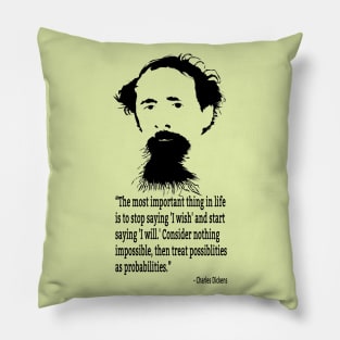 Charles Dickens Pillow