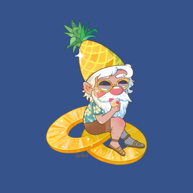 Pineapple Gnome by paintdust