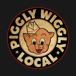 Piggly Wiggly Local | Black Style T-Shirt