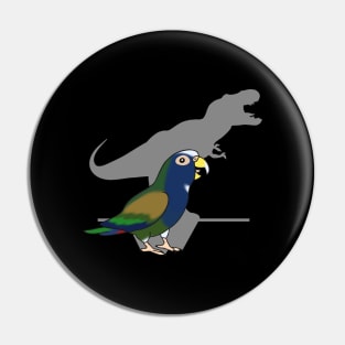 T-rex White capped Pionus Pin