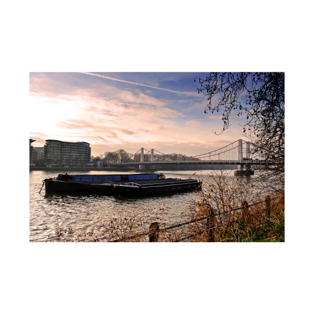 Chelsea Bridge River Thames London by AndyEvansPhotos