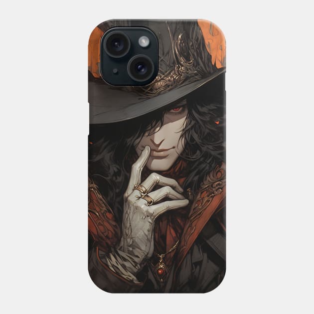 Hunters of the Dark: Explore the Supernatural World with Vampire Hunter D. Illustrations: Bloodlust Phone Case by insaneLEDP