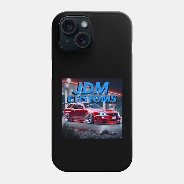 JDM Customs Phone Case by MOTOSHIFT