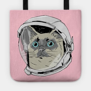 Astronaut Cat Tote