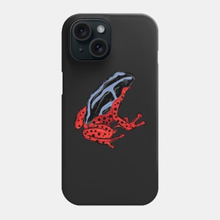 Artwork of a Poison Dart Frog XI Phone Case