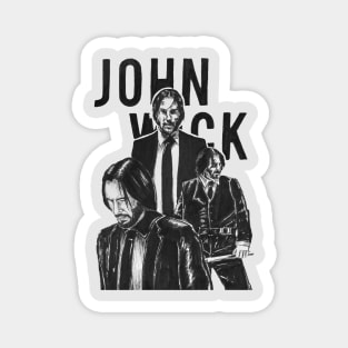 Keanu Reeves in the John Wick! Magnet