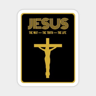 Jesus - The Way - The Truth - The Life Magnet