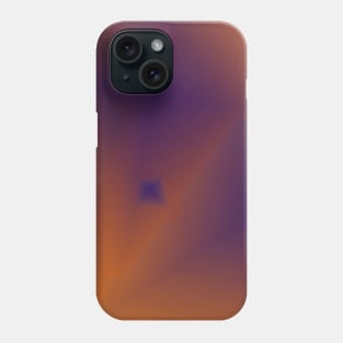 purple orange abstract texture Phone Case