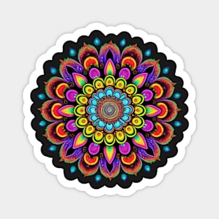 Bohemian Rhapsody Mandala Magnet