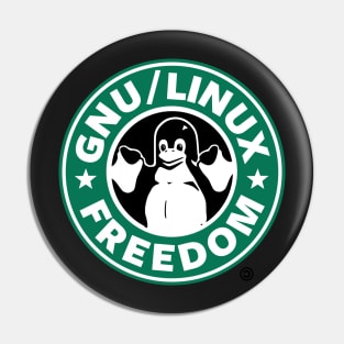 GNU Linux - Freedom Pin