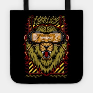 Lion The Cyber Beast Tote