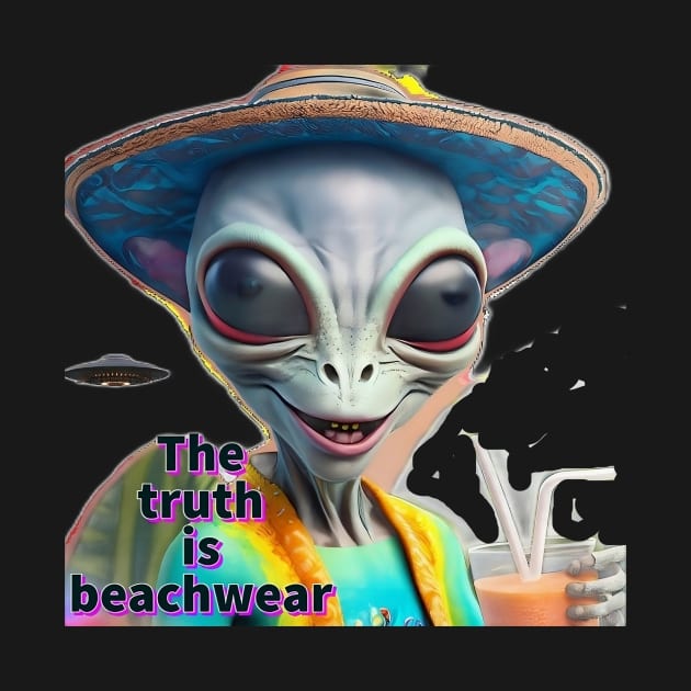 The Truth is Beachwear! by Yellow Cottage Merch