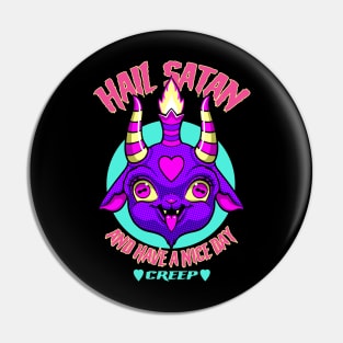 Hail Satan Pin