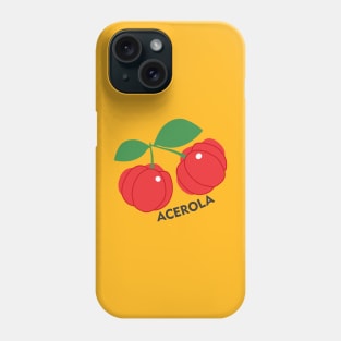 Acerola Cherry Fruit Puerto Rico Caribbean Tropical Latino Food Phone Case