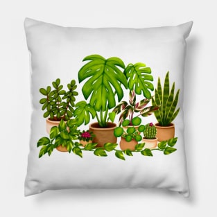 House Plants Pillow