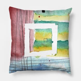 "Endless Summer" Abstraction Pillow