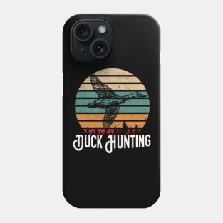 Duck Hunting Retro Bird Hunter Phone Case
