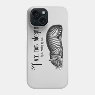 I’m not sleeping Phone Case