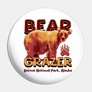 Brown Bear "128 Grazer" Pin