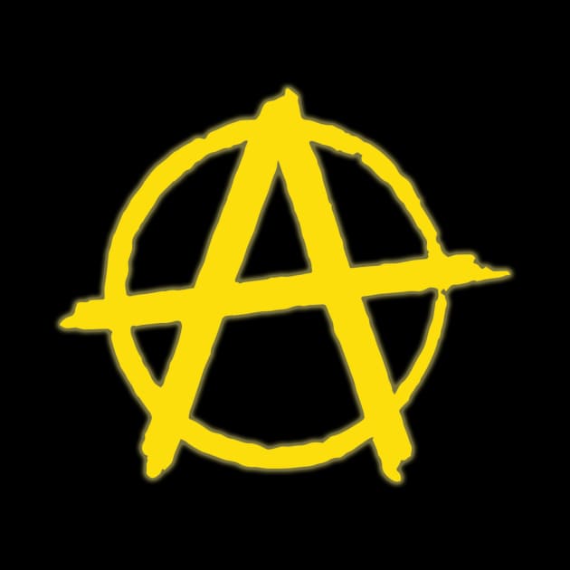 Anarchy (Yellow) by The Libertarian Frontier 