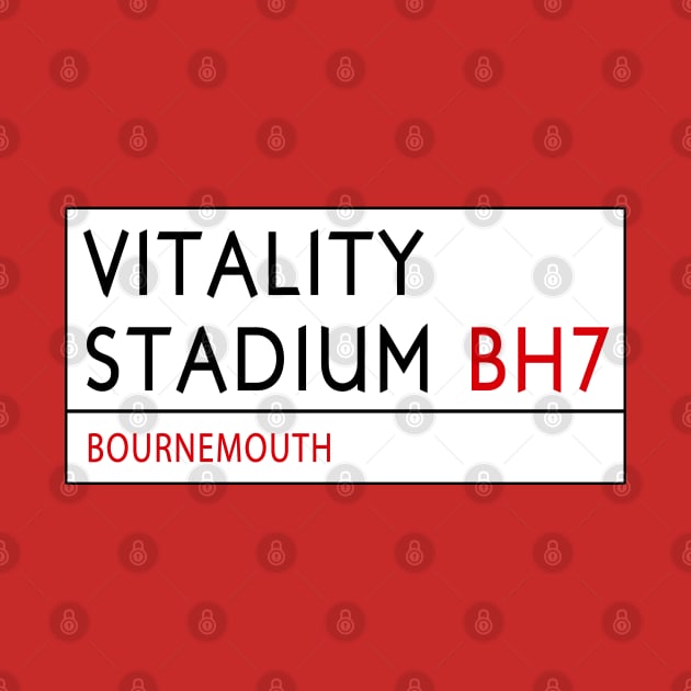 Vitality Stadium - Street Sign (Bournemouth) by Confusion101