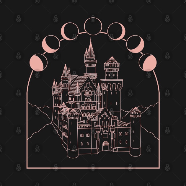 Castle On A Cloud - Pink by Sacred The Threads